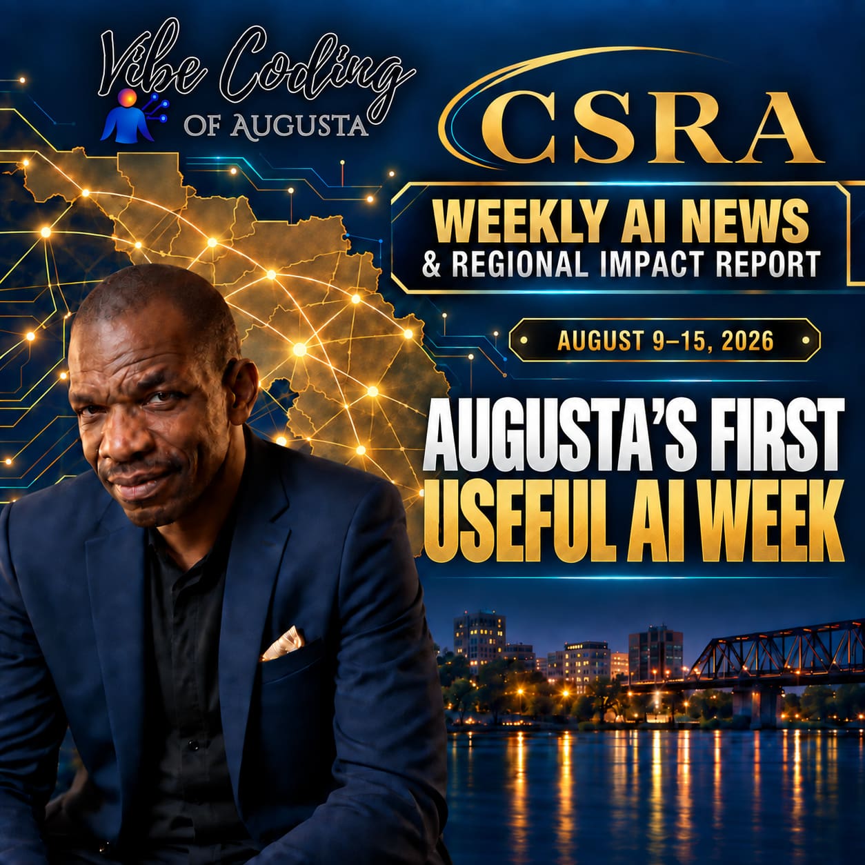 Weekly AI News and Regional Impact Report: Augusta’s First Useful AI Week, August 9–15, 2026